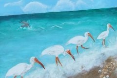 Ibises-on-the-Beach-24-x-24-1